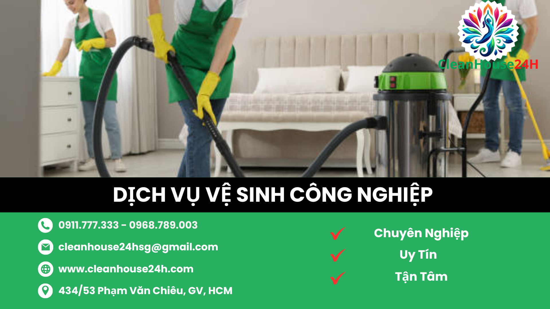 Bảng giá dọn dẹp vệ sinh công nghiệp tại TP HCM – Giá Rẻ