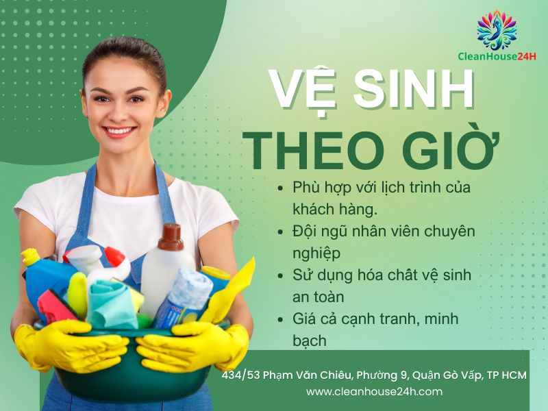 Dịch Vụ Dọn Vệ Sinh Nhà Theo Giờ TPHCM 2024 CleanHouse24H